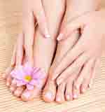 pedicure & manicure